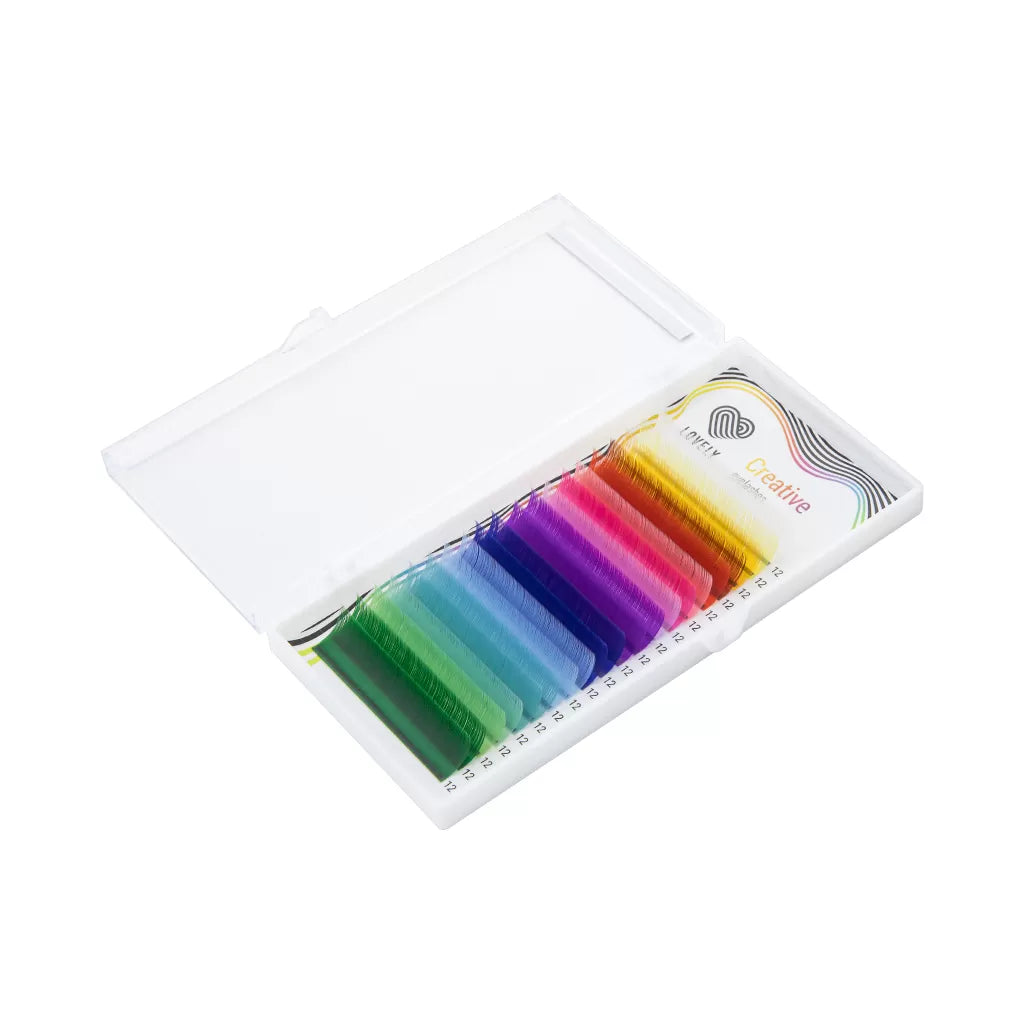 Eyelash extensions "Salut" - 20 lines (D 0.07 08 mm)