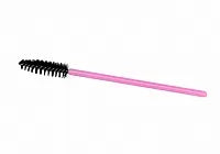 Nylon eyelash brush (Pink wand black brush)