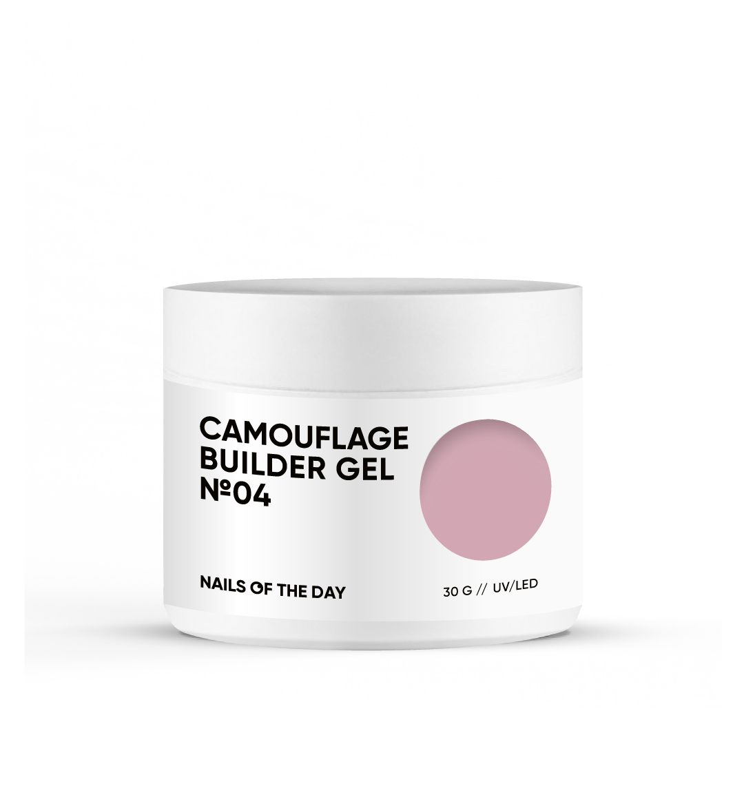 NAILSOFTHEDAY Camouflage builder gel, 30g