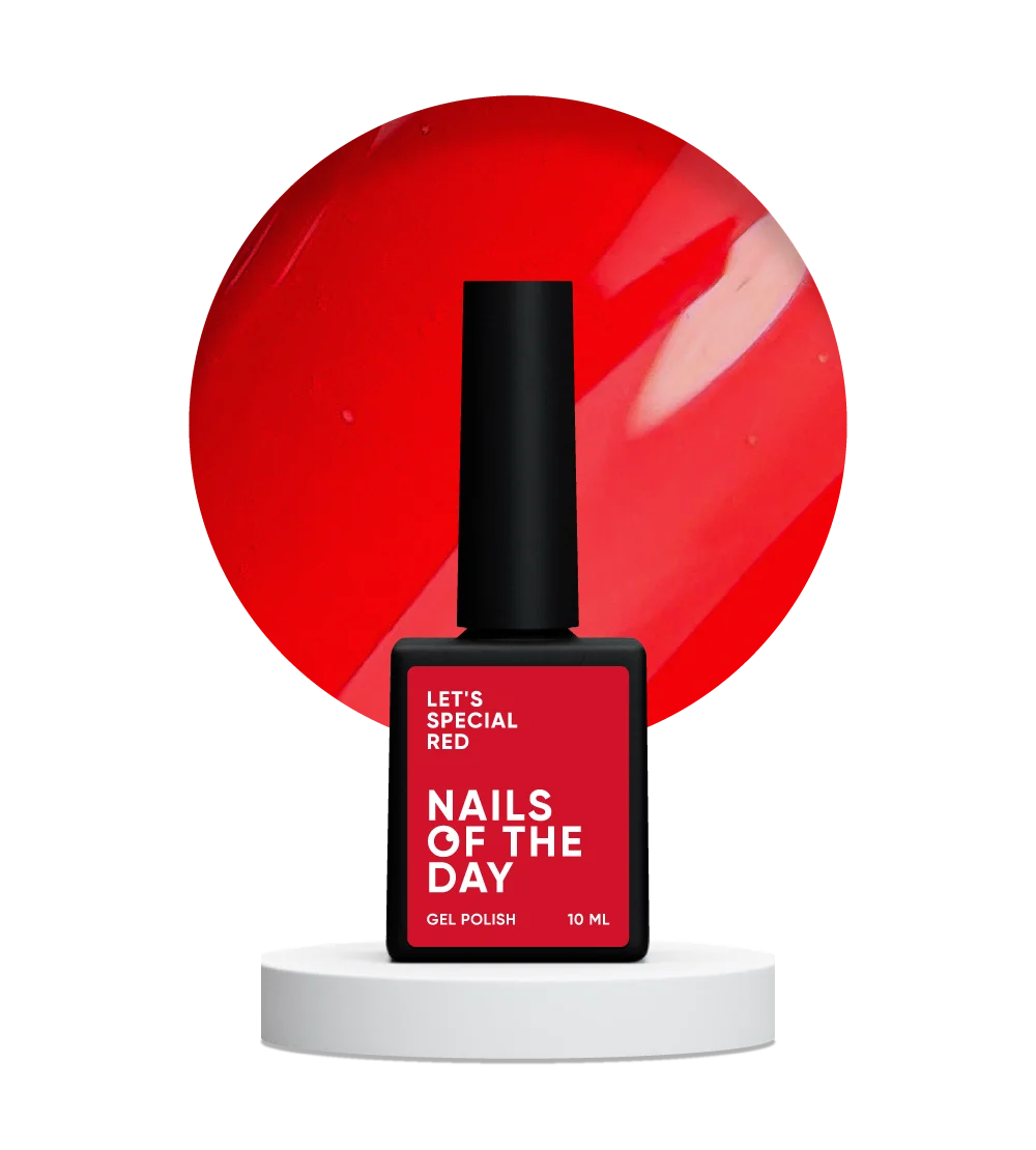 NAILSOFTHEDAY Let’s special Red 10ml