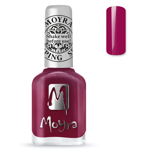 Moyra Stamping Polish SP40 AMARANTH RED