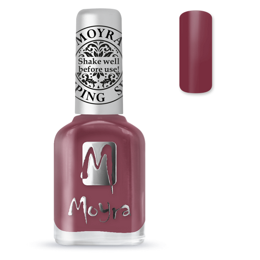 Moyra Stamping Polish SP38 CASHMERE BORDEAUX