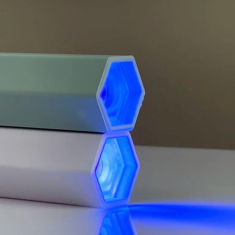 Led flashlight for upper, lower forms NAILSOFTHEDAY Nail lamp