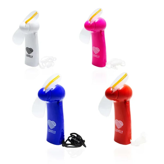 Mini led fan (White)