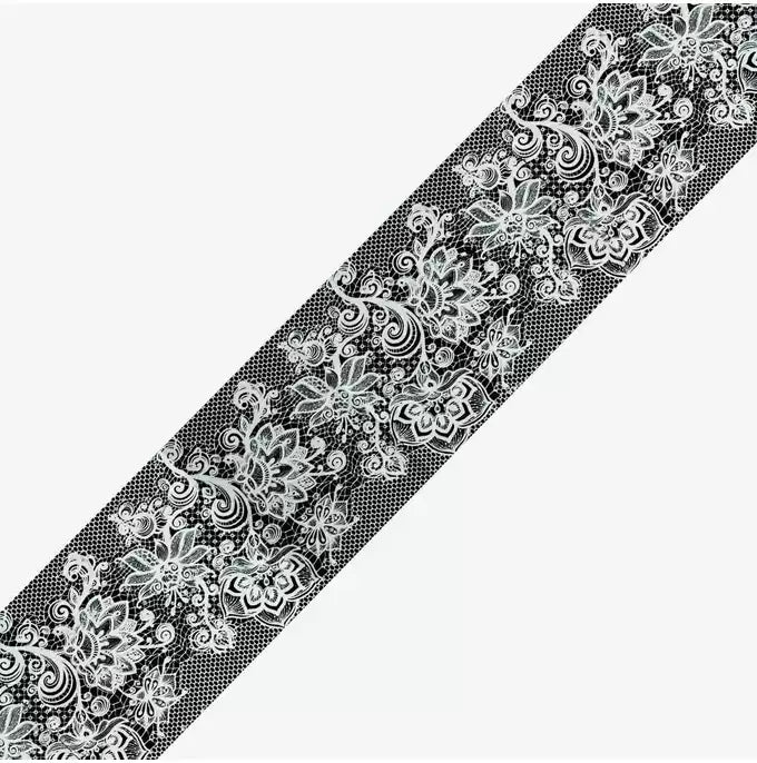Semilac Transfer Foil White Lace 22