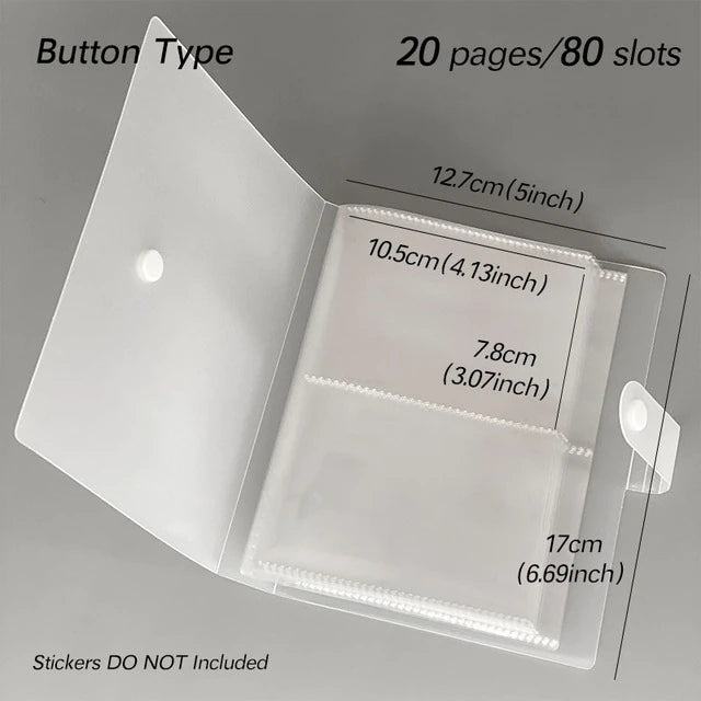 Nail Stickers Storage Book