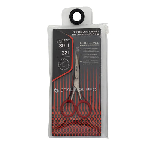 Professional scissors for eyebrows modeling EXPERT 30 TYPE 1 (32 mm)