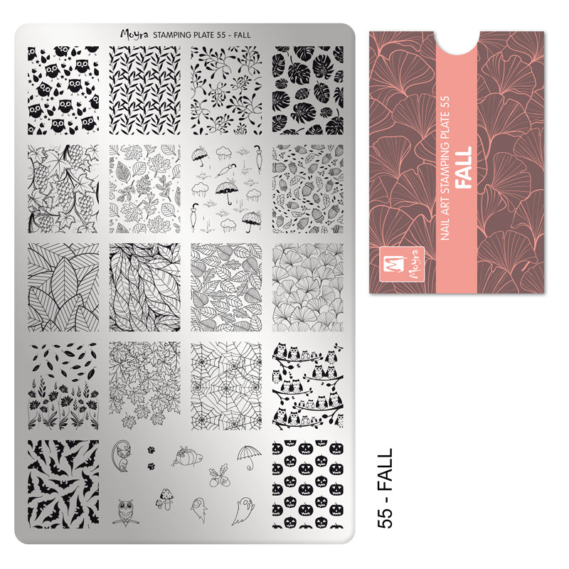 Moyra Stamping Plate 55 FALL