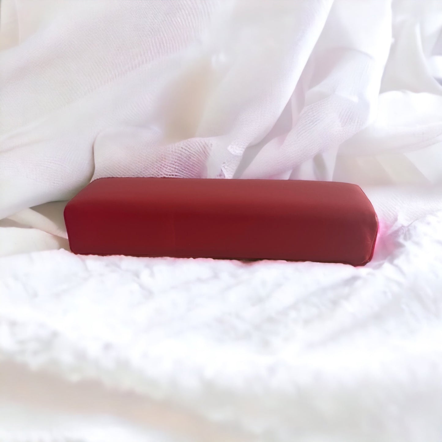 Manicure hand support pillow.