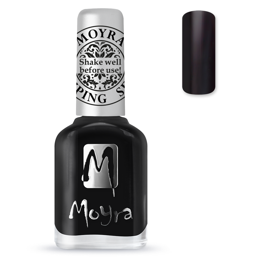 MOYRA STAMPING NAIL POLISH SP06 BLACK
