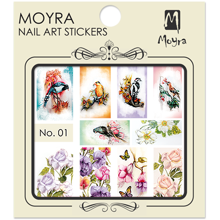 MOYRA NAIL ART STICKERS NO. 01