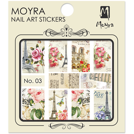 MOYRA NAIL ART STICKERS NO. 03