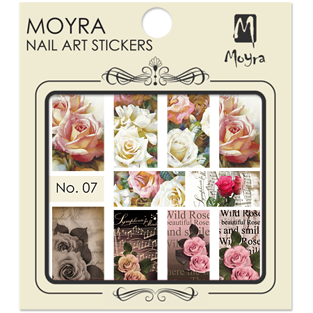MOYRA NAIL ART STICKERS NO. 07