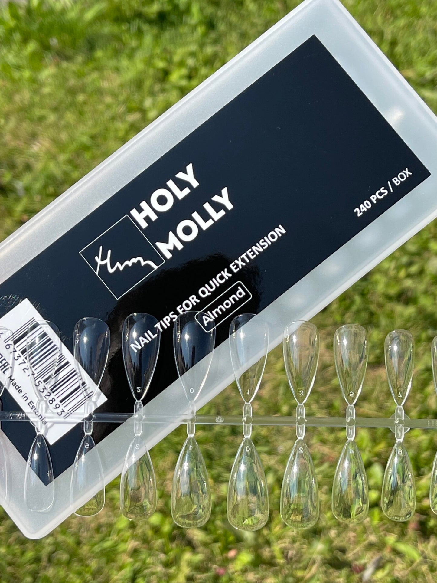 Holy Molly Gel Tips ALMOND 240pcs