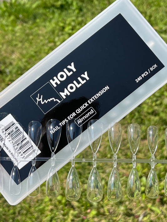 Holy Molly Gel Tips ALMOND 240pcs