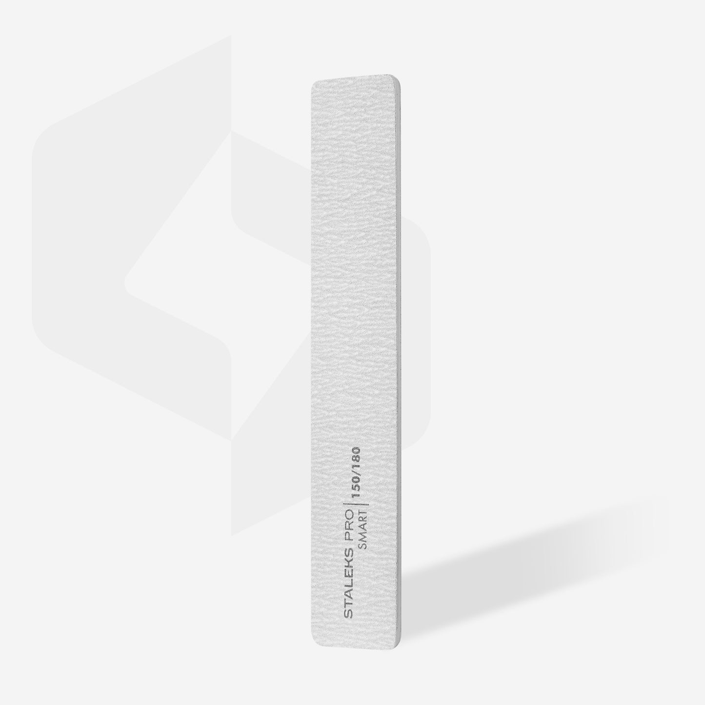 Mineral broad straight nail file Staleks Pro Smart, 150/180 grit, (5 kpl)