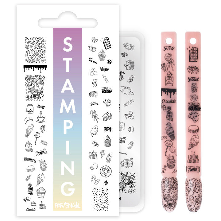Stamping Plate PNS-36 (6*12 cm) ParisNail