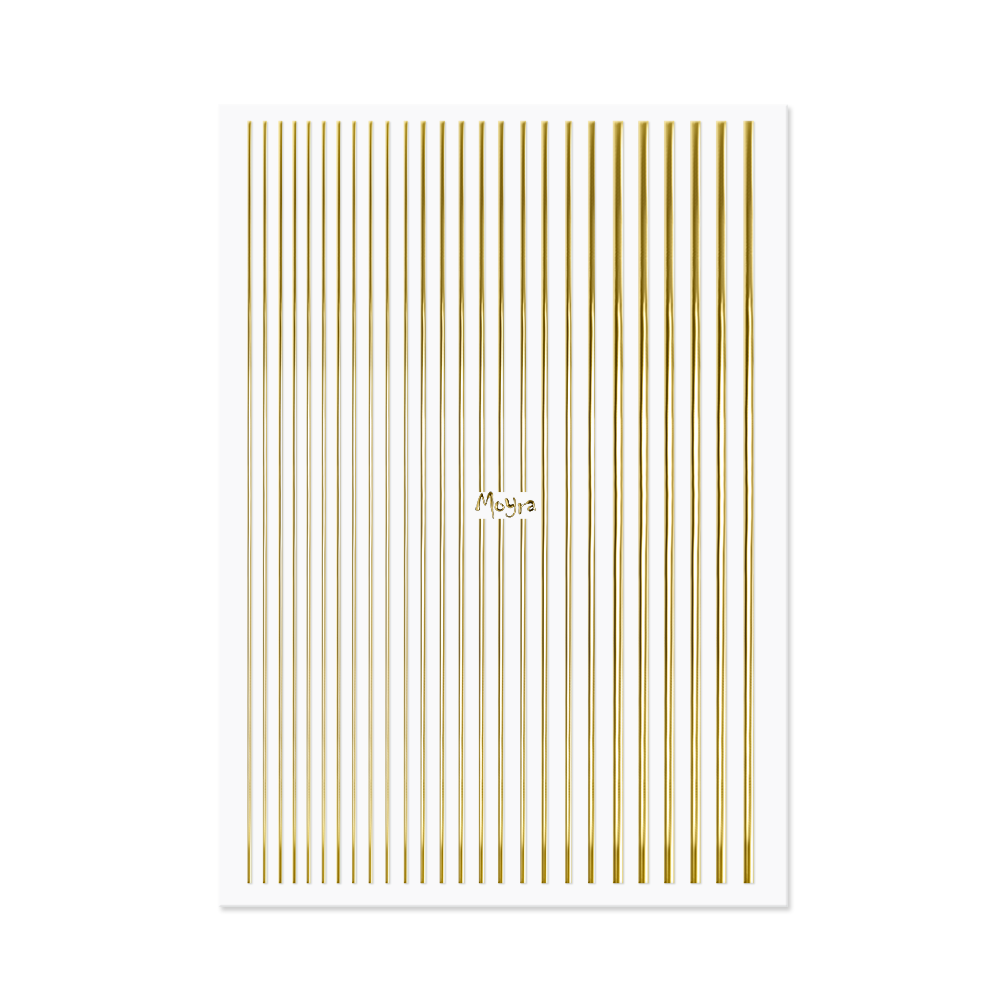 Moyra Nail Art Stripes GOLD