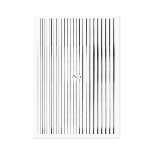 Moyra Nail Art Stripes SILVER