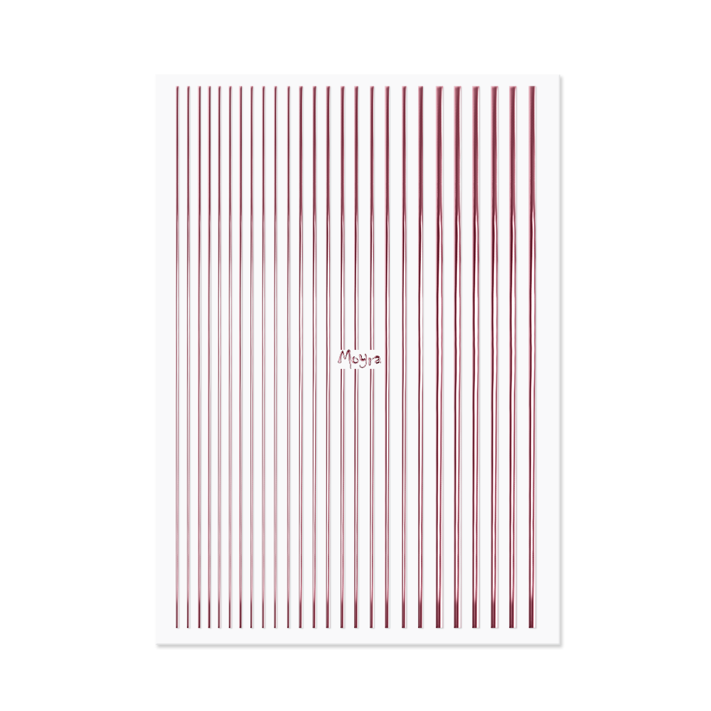 Moyra Nail Art Stripes ROSE GOLD