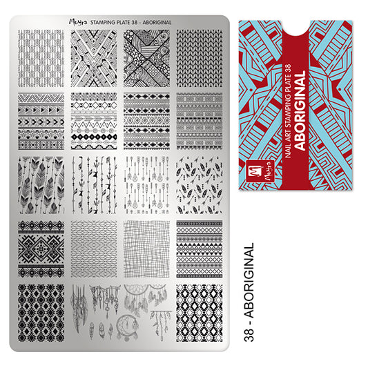 MOYRA STAMPING PLATE 38 ABORIGINAL