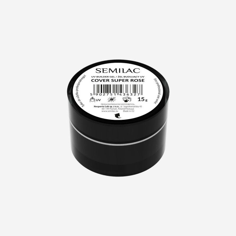 Semilac Builder Gel - Cover Super Rose 15g