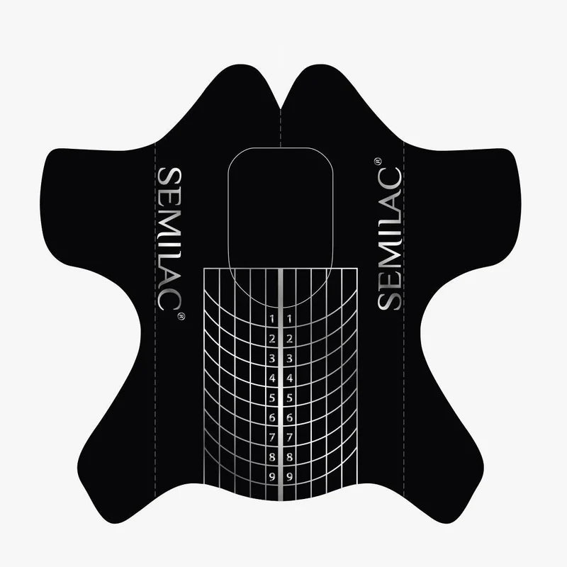 Semilac Shaper Wide Nail Forms 100 psc