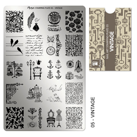 Moyra Stamping Plate 05 VINTAGE