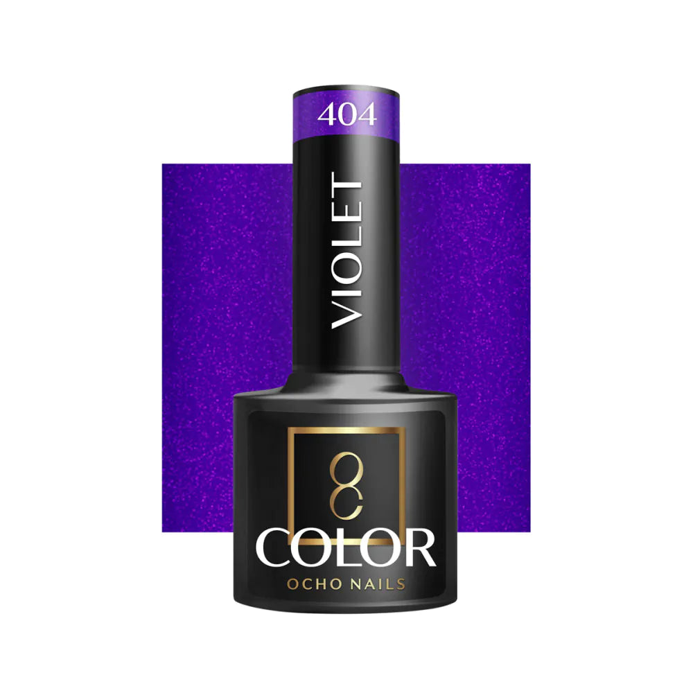 OCHO NAILS Hybrid nail polish violet 404 -5 g