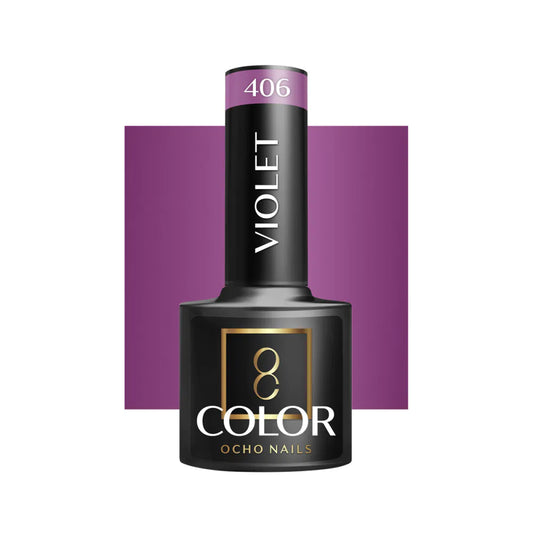 OCHO NAILS Hybrid nail polish violet 406 -5 g