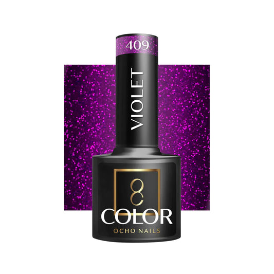 OCHO NAILS Hybrid nail polish violet 409 -5 g