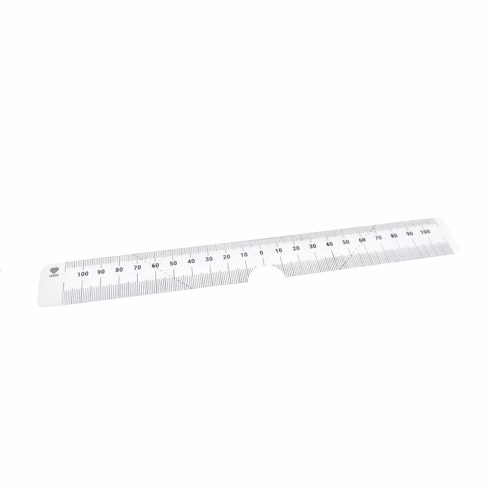 Ruler for eyebrows