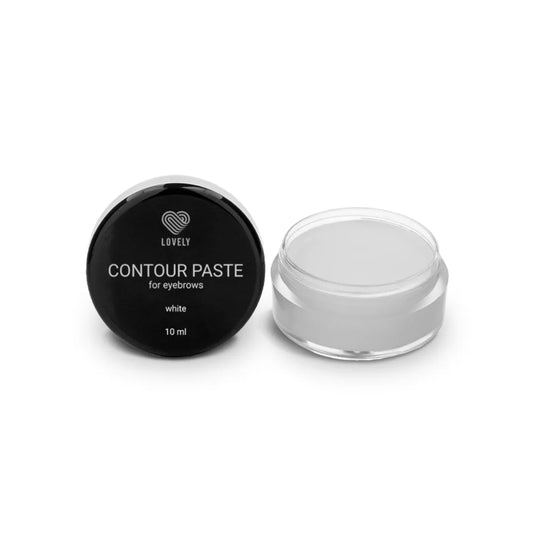 CONTOUR PASTE for eyebrows white Lovely, 10 ml