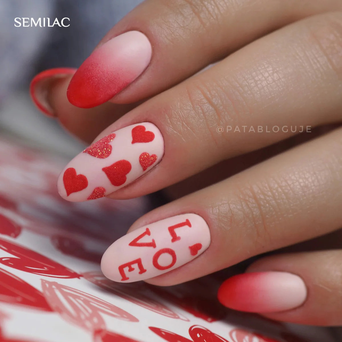 Semilac 062 Poppy Red UV Gel Polish 7ml