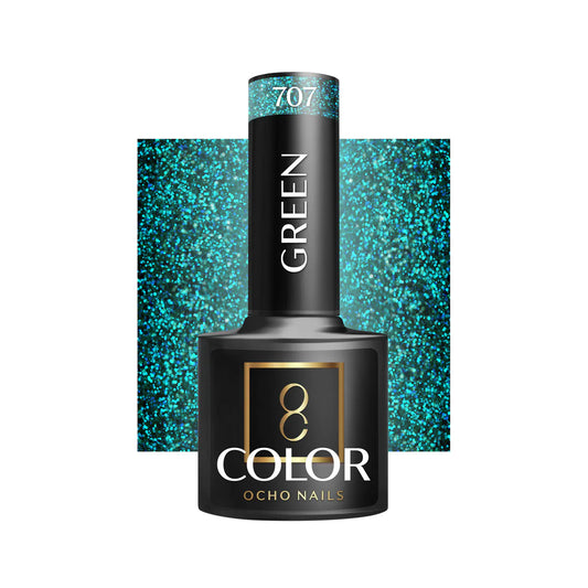 OCHO NAILS Hybrid nail polish green 707 -5 g