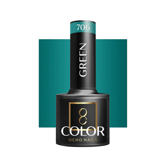 OCHO NAILS Hybrid nail polish green 706 -5 g