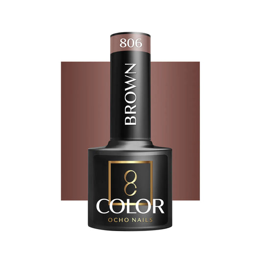 OCHO NAILS Hybrid nail polish brown 806 -5 g