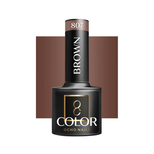 OCHO NAILS Hybrid nail polish brown 807 -5 g