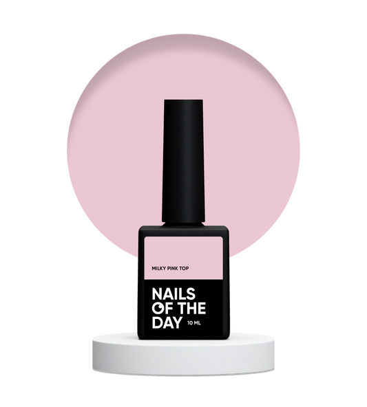 NAILSOFTHEDAY Milky pink top, 10ml