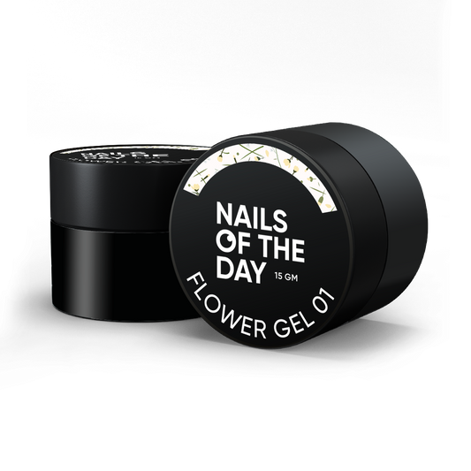 NAILSOFTHEDAY Build gel Flower 01–03 — 3 colors,15g