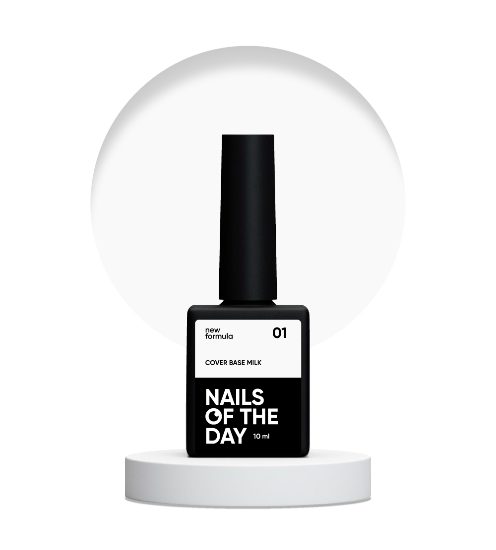 Nailsoftheday Cover base NEW Formula milk 01