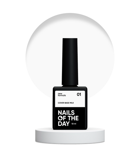 Nailsoftheday Cover base NEW Formula milk 01