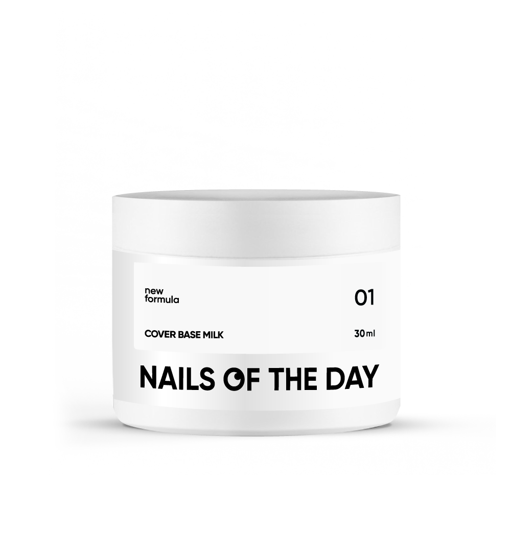 Nailsoftheday Cover base NEW Formula milk 01