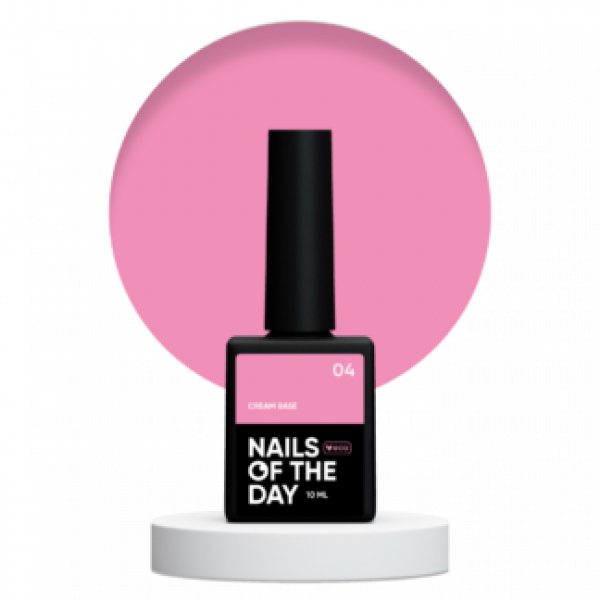 NAILS OF THE DAY Cream base (for sensitive nail plate), 10 ml