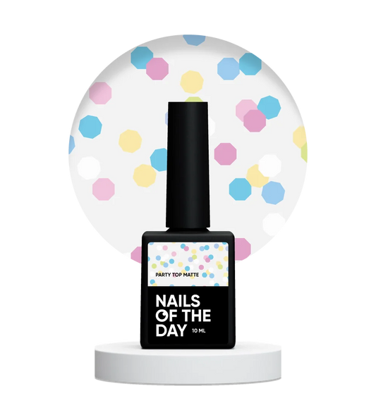 NAILSOFTHEDAY Party top matte 10ml