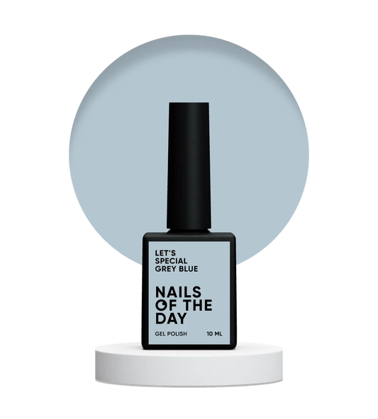 NAILSOFTHEDAY Let’s special Grey blue 10ml