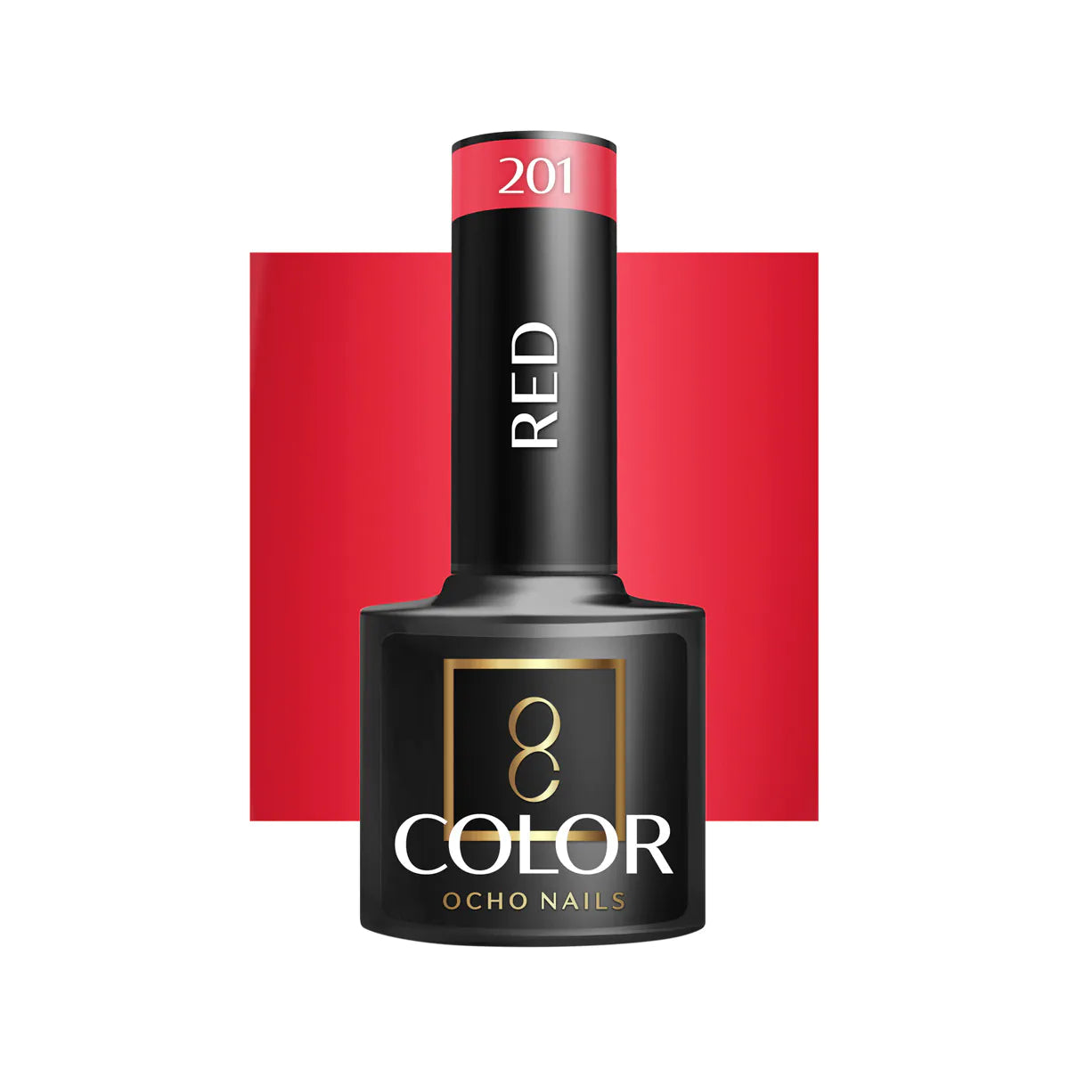 OCHO NAILS Hybrid nail polish red 201 -5 g