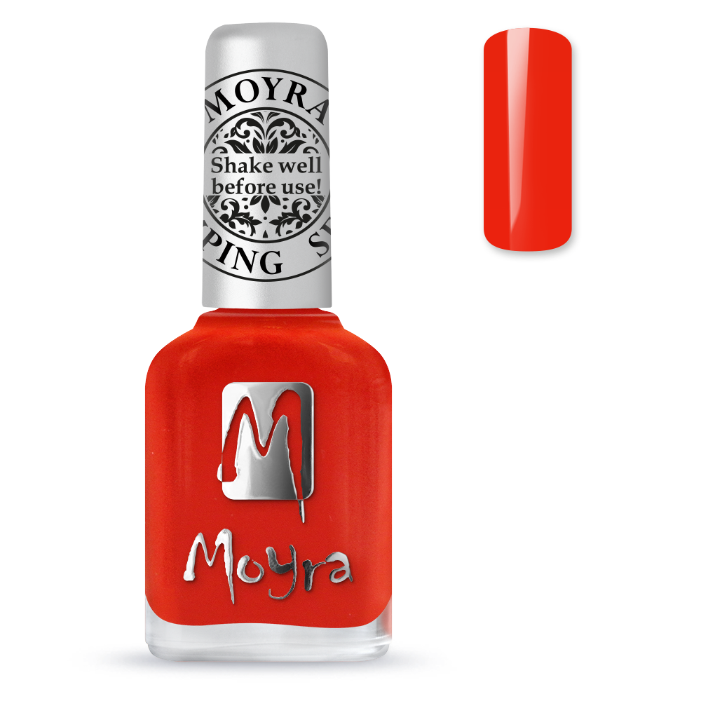 Moyra Stamping Polish SP41 AMBER ORANGE