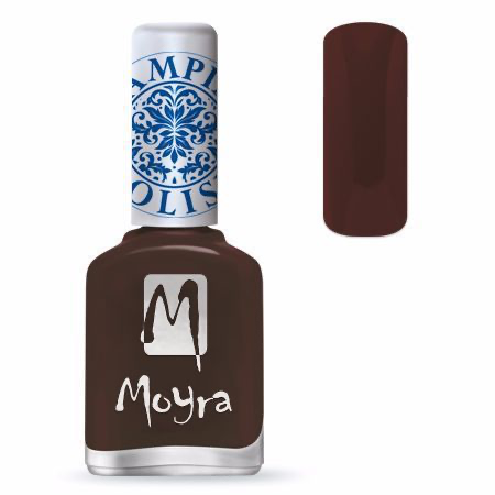 Moyra Stamping Polish SP13 DARK BROWN