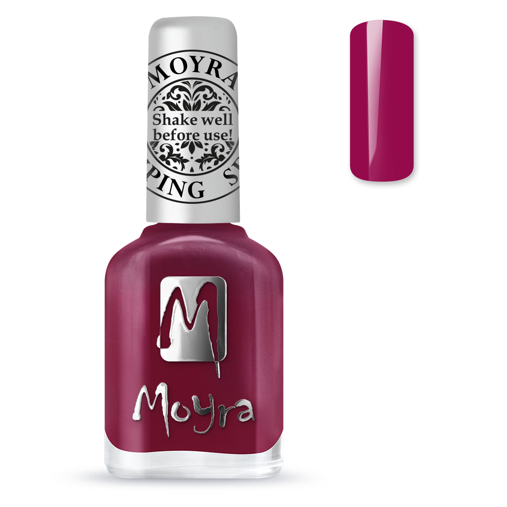 Moyra Stamping Polish SP40 AMARANTH RED